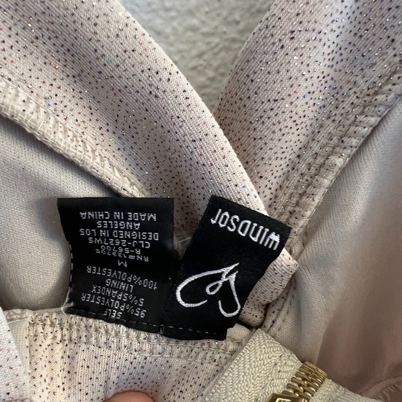 Taupe Shimmer Long Dress from Windsor - Picture 7 of 7